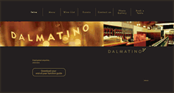 Desktop Screenshot of dalmatino.com.au